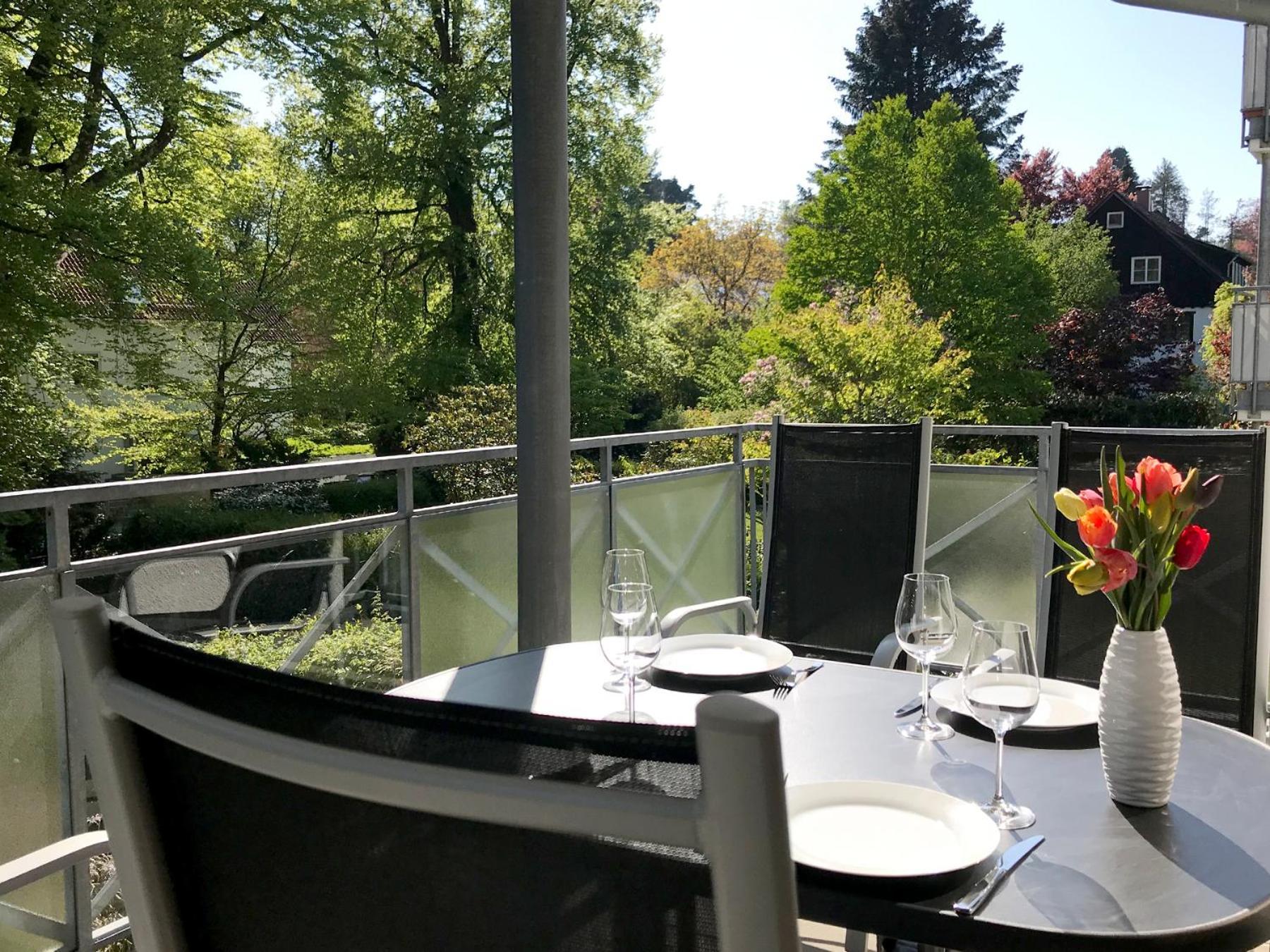 לינדאו Ferienwohnung Seeglueck- Hochwertige Wohnung Im Villenviertel Mit Suedbalkon מראה חיצוני תמונה